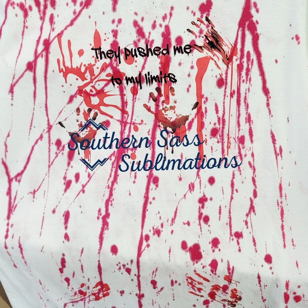 Halloween Snapped Blood Tshirt